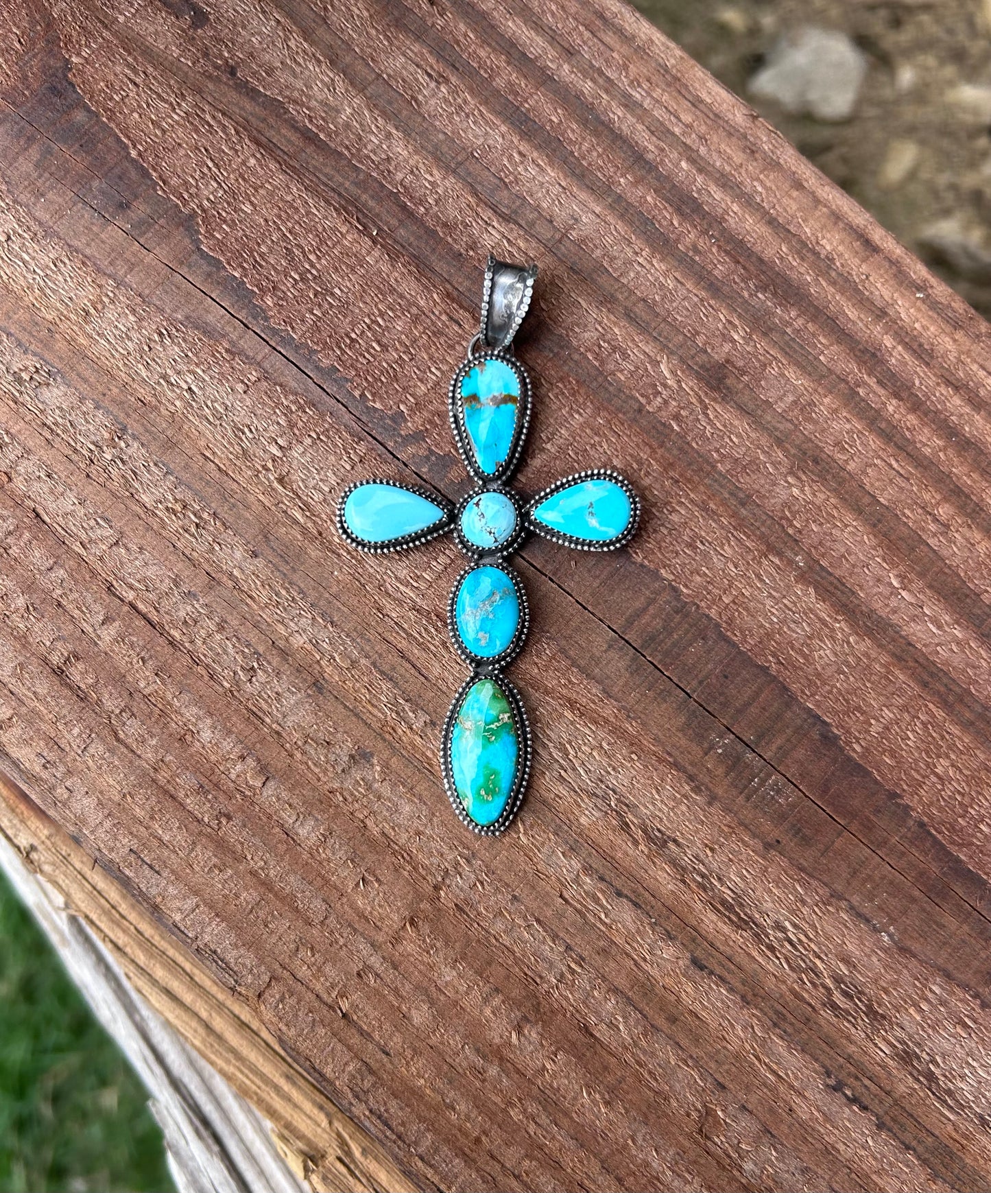 Mixed Stone Cross