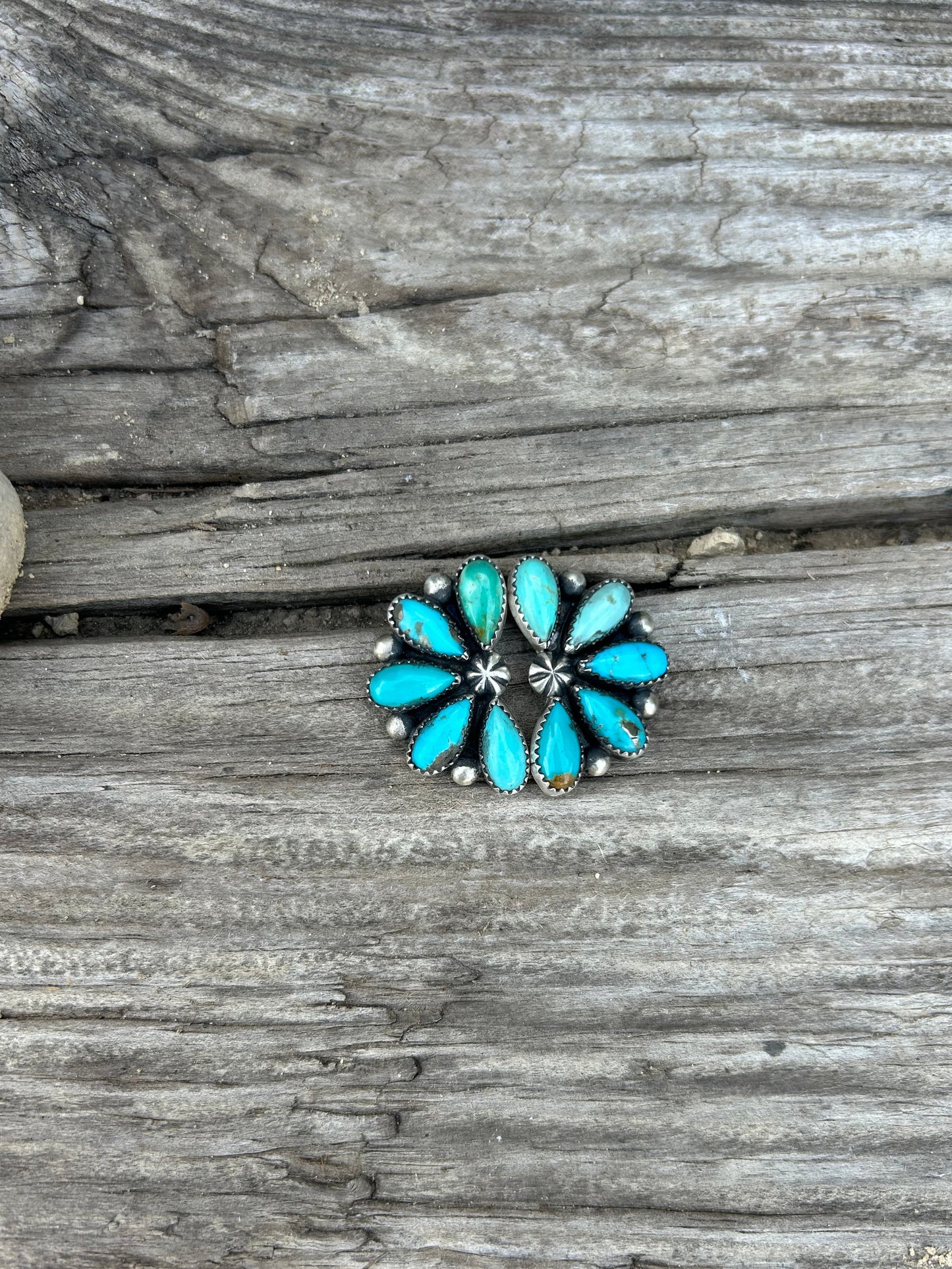 Half Cluster Earrings