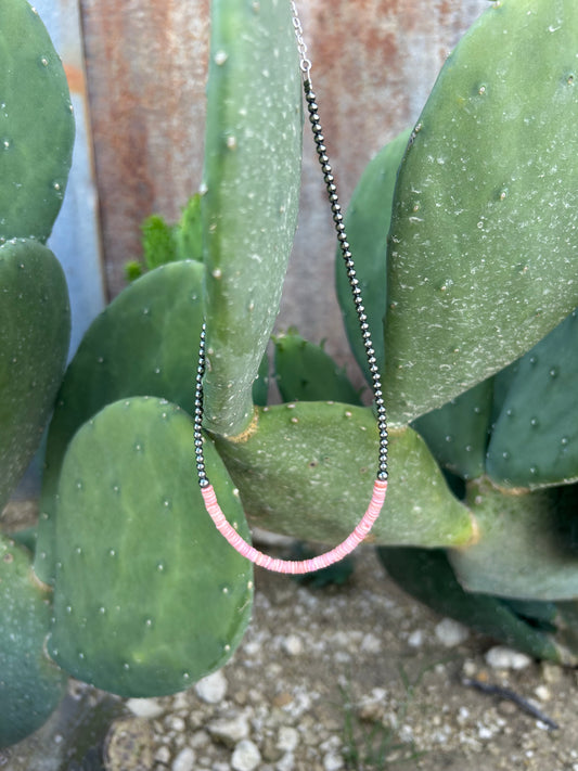 Pink Conch Necklace