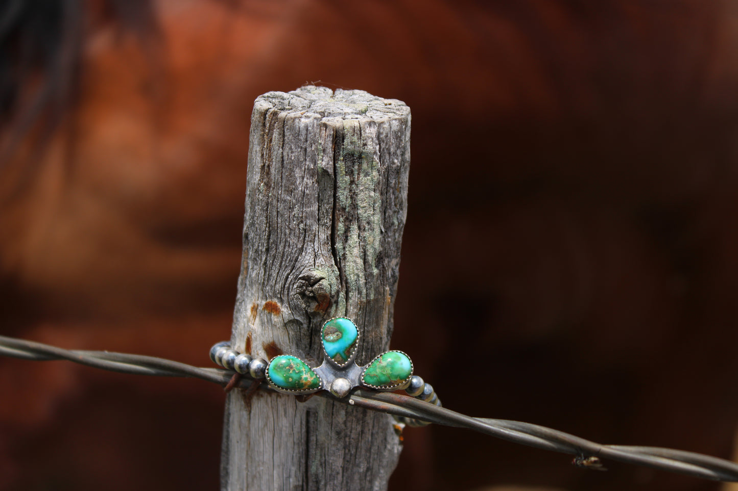 Blue Sonoran Stretchy Bracelet