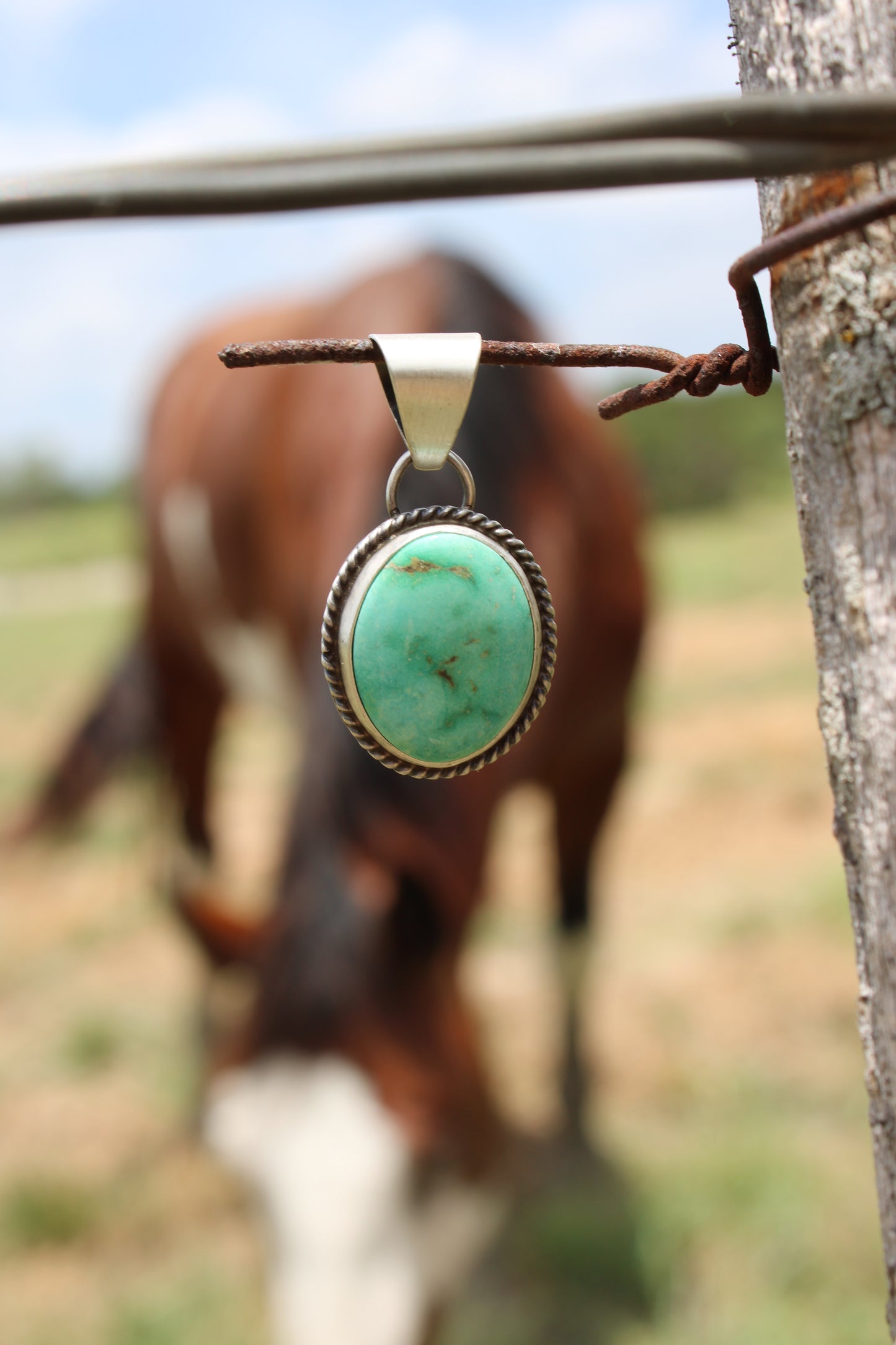 Simple Turquoise Pendant